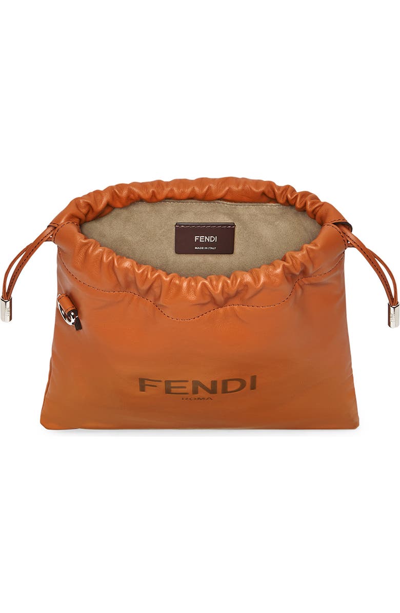 Fendi Leather Bucket Bag, Alternate, color,