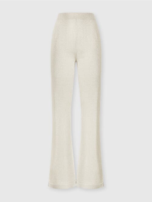 MISSONI MISSONI GLITTER-EFFECT VISCOSE STRAIGHT TROUSERS