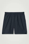 COS Pima Cotton Elasticated Shorts