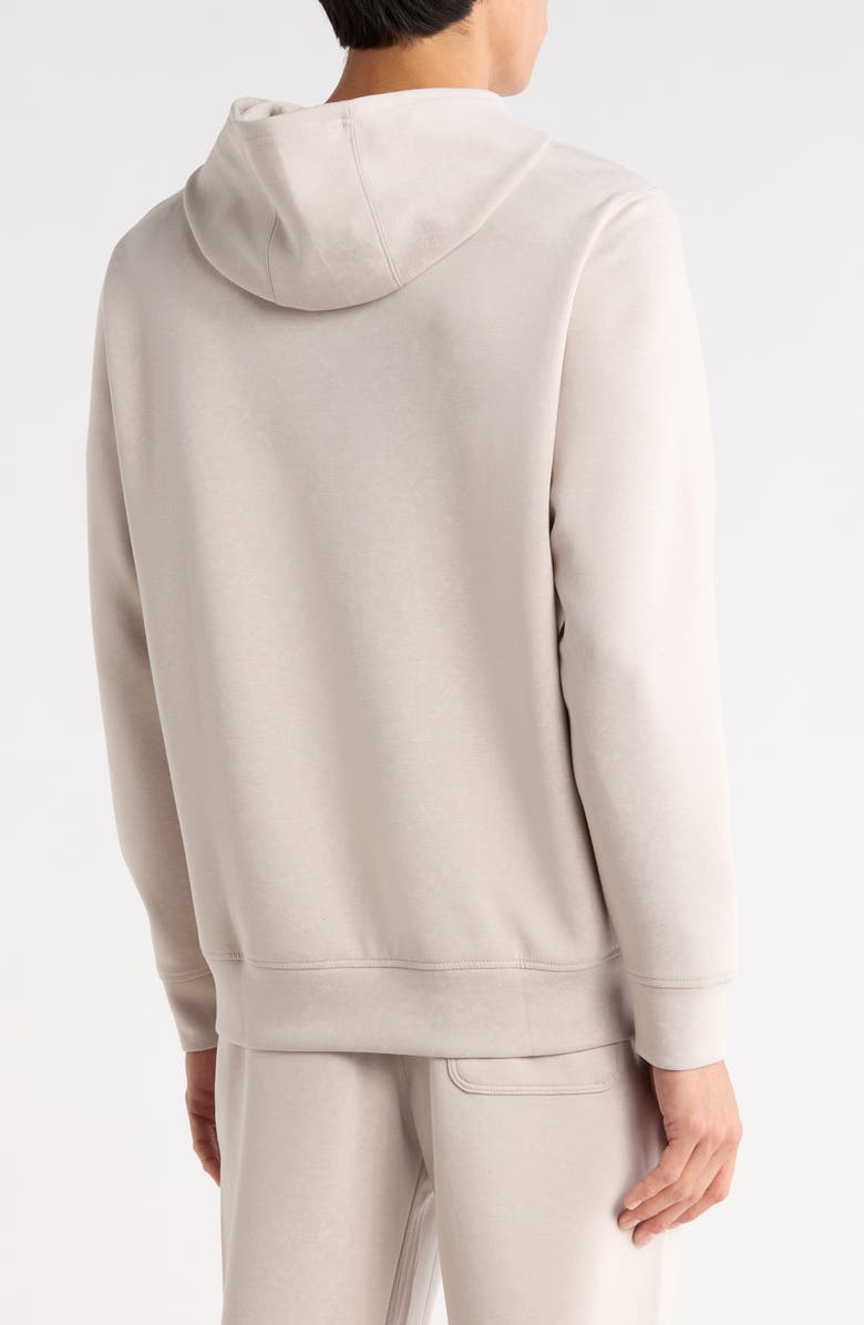 90 DEGREE BY REFLEX Printed Keep Moving Scuba Hoodie, Alternate, color, Printed Shadow Rock