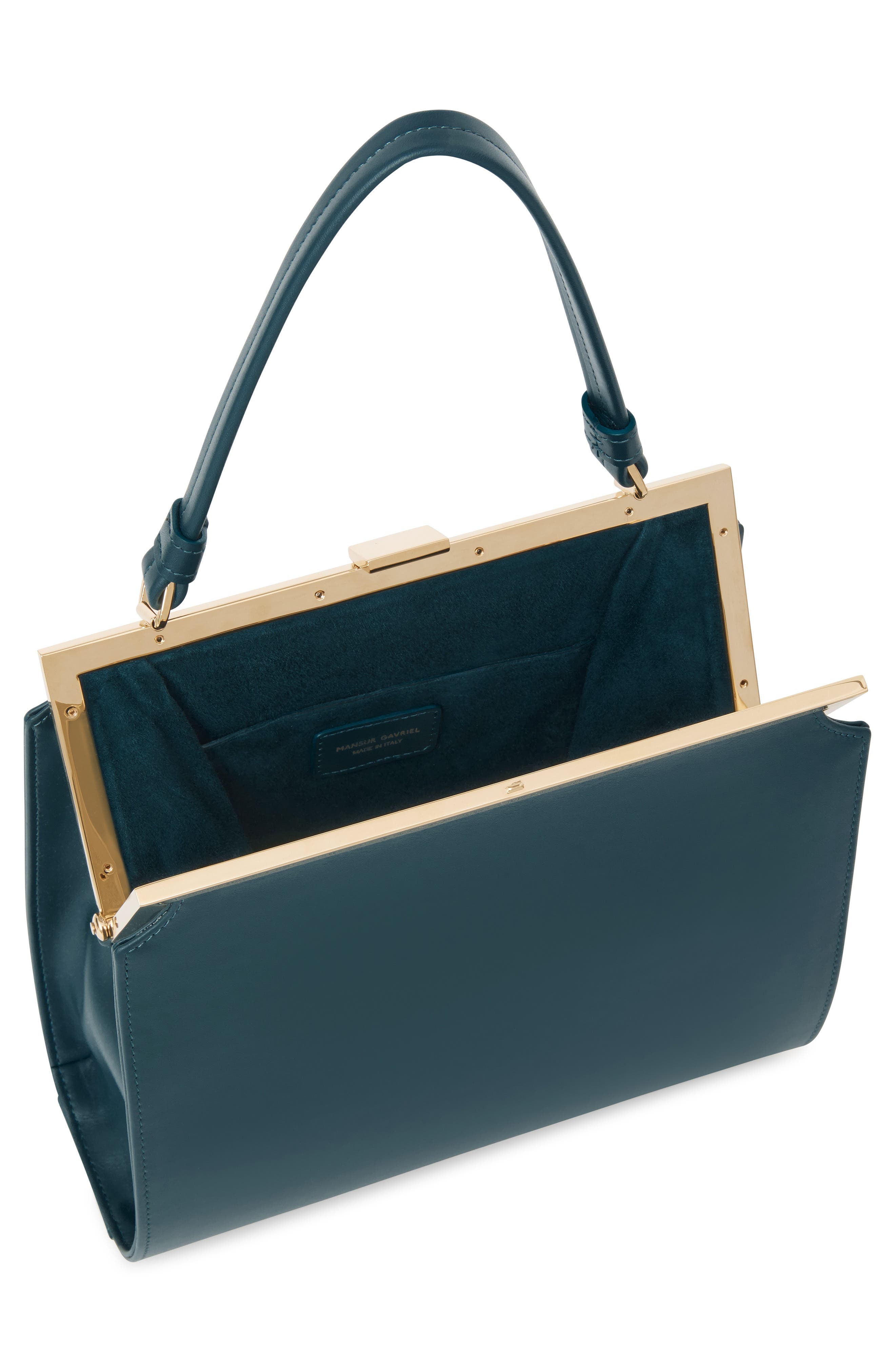 Mansur Gavriel Elegant Leather Bag, Alternate, color, 