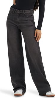 Wrangler High Waist Loose Straight Leg Jeans