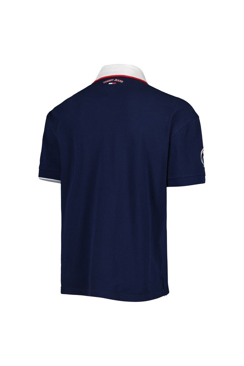 Men's Tommy Jeans Navy Washington Wizards Stanley Pique Polo, Alternate, color, Navy