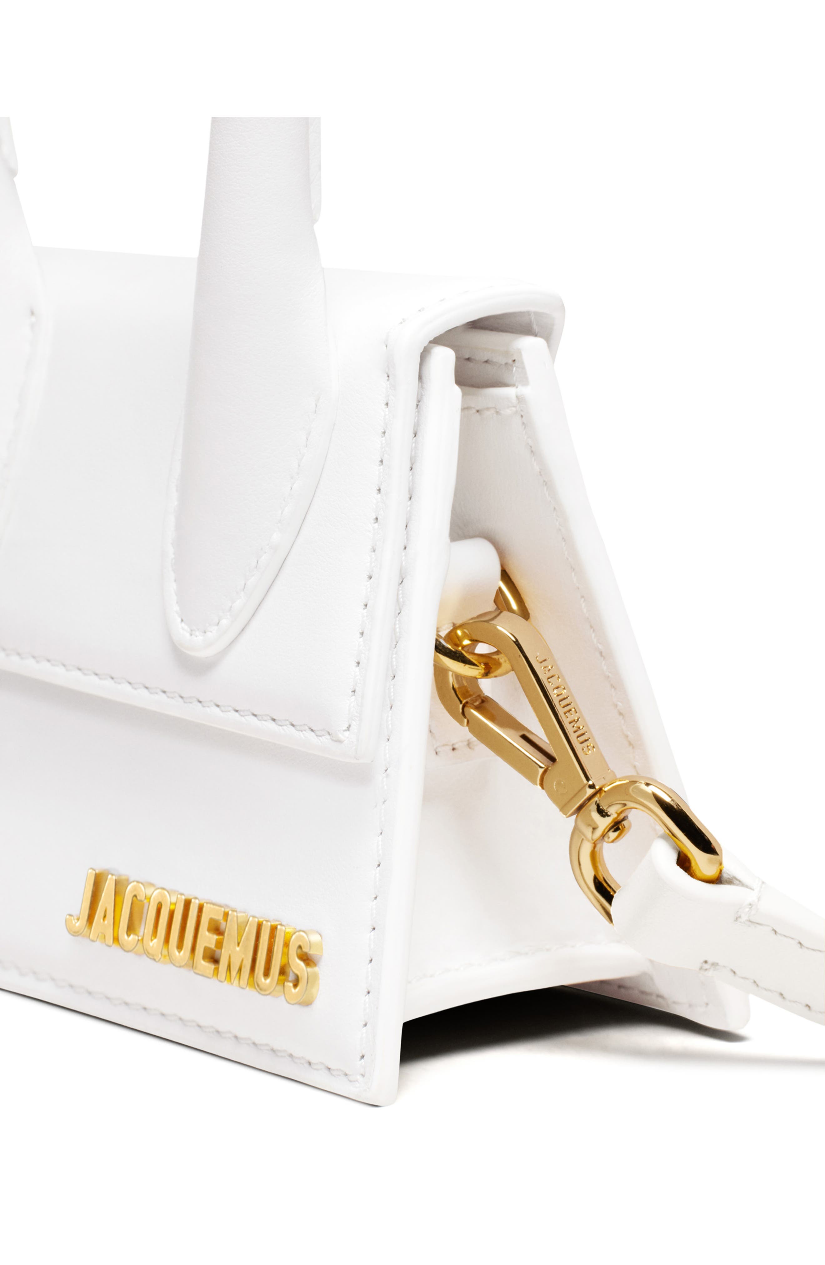 Jacquemus Le Chiquito Mini Leather Top Handle Bag, Alternate, color, 