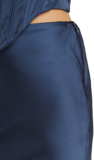 Charlene Satin Maxi Skirt
