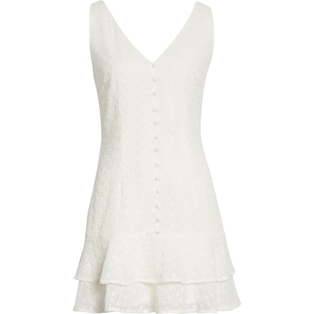 BB Dakota by Steve Madden BB Dakota Daisy in Love Sleeveless Dress in Ivory