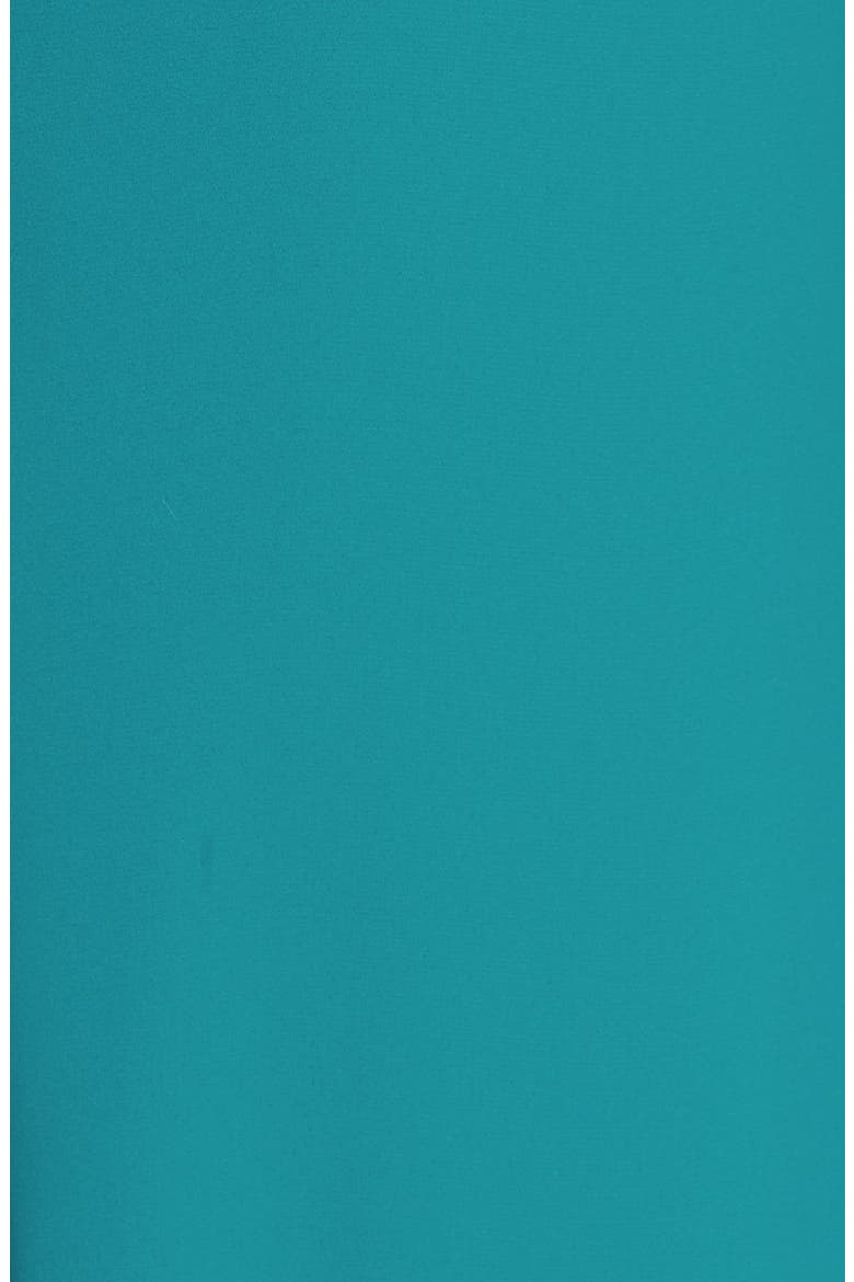 ASTR Lace Trim Shift Dress, Alternate, color, CAPRI TURQUOISE