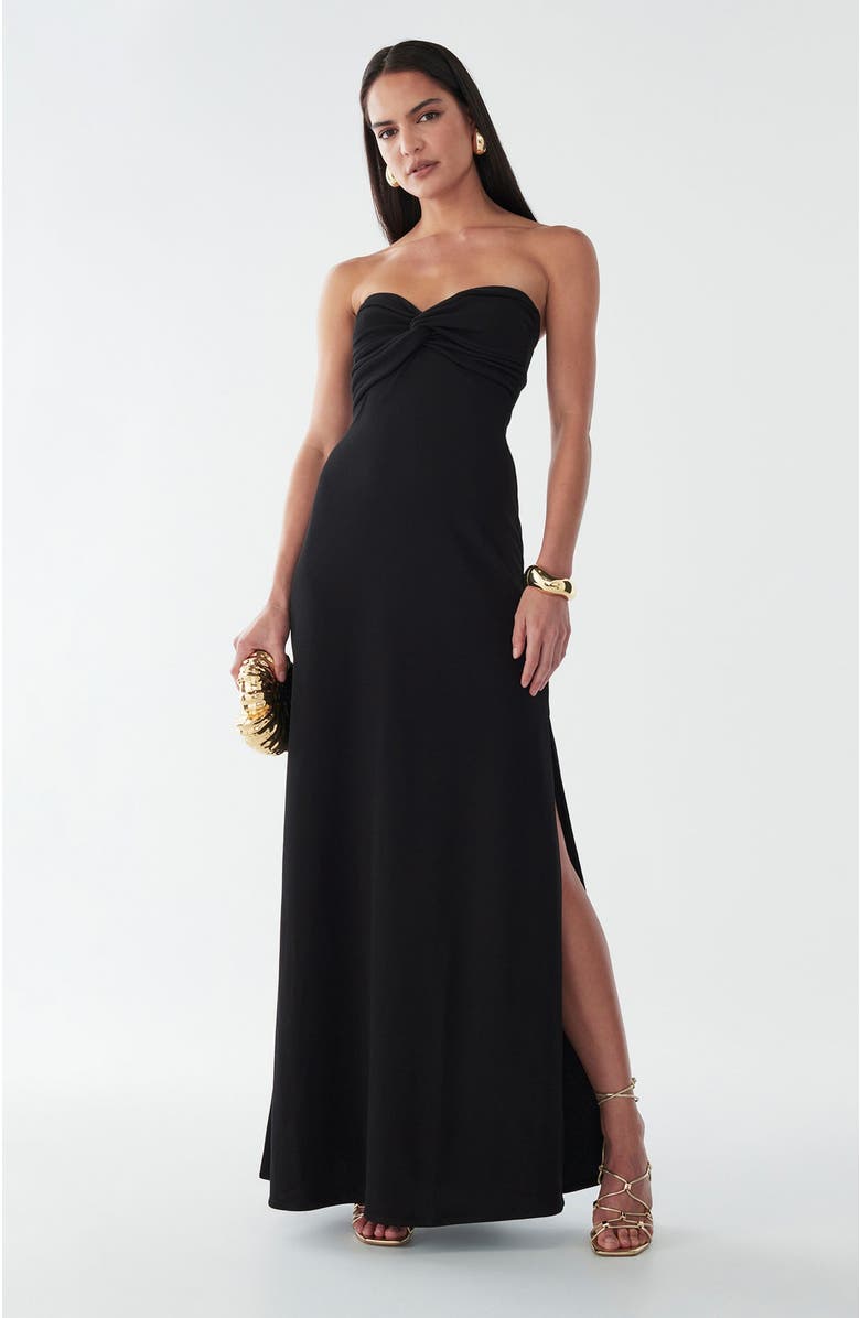 BWLDR Chase Maxi Dress, Main, color, Black