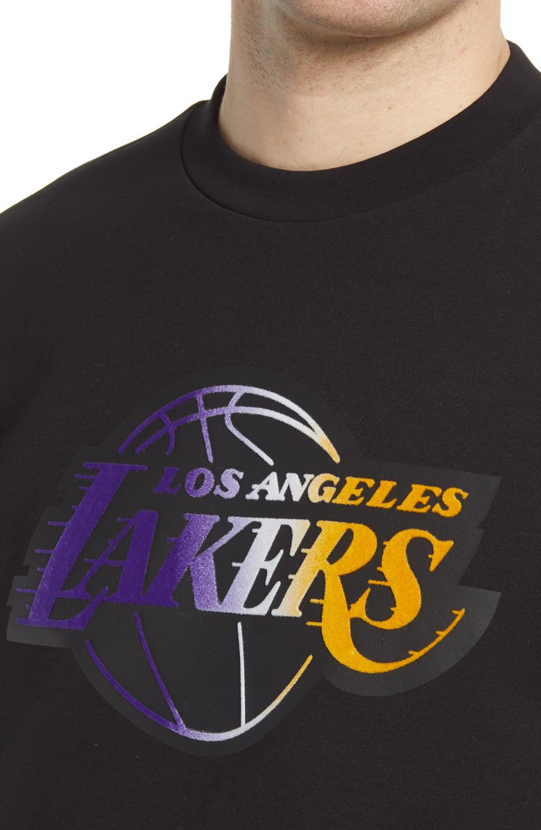 BOSS x NBA Los Angeles Lakers Sweatshirt, Alternate, color, 