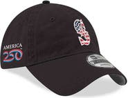 New Era Men's New Era Black Seattle Mariners America 250 9TWENTY Adjustable Hat
