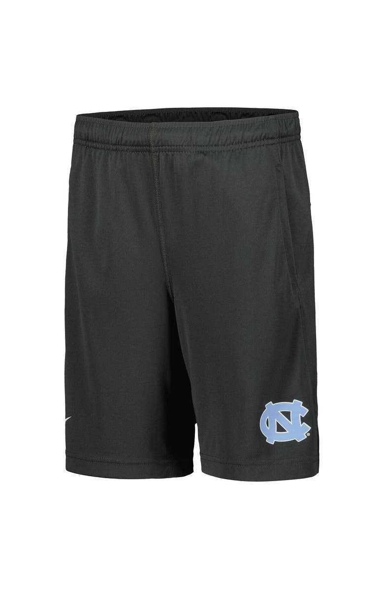 Nike Youth Nike Anthracite North Carolina Tar Heels Performance Fly Shorts, Alternate, color, Anthracite