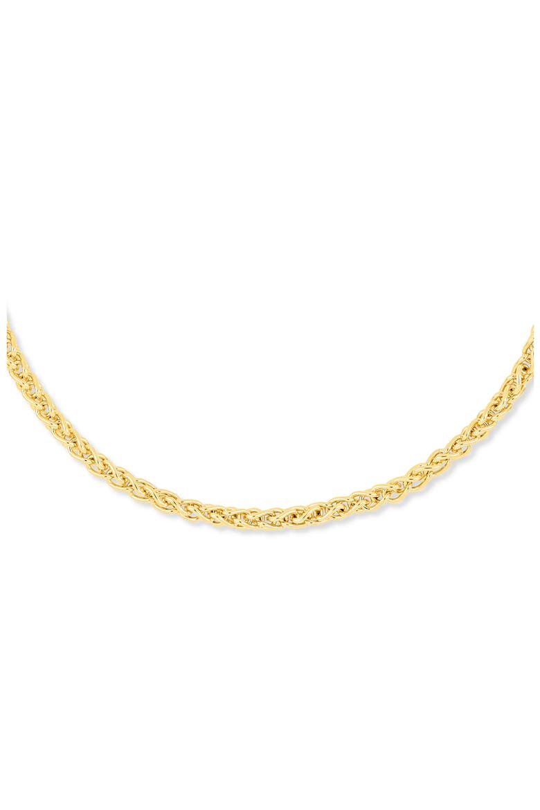 14K Gold Wheat Chain Bracelet, Alternate, color, 14K YELLOW GOLD