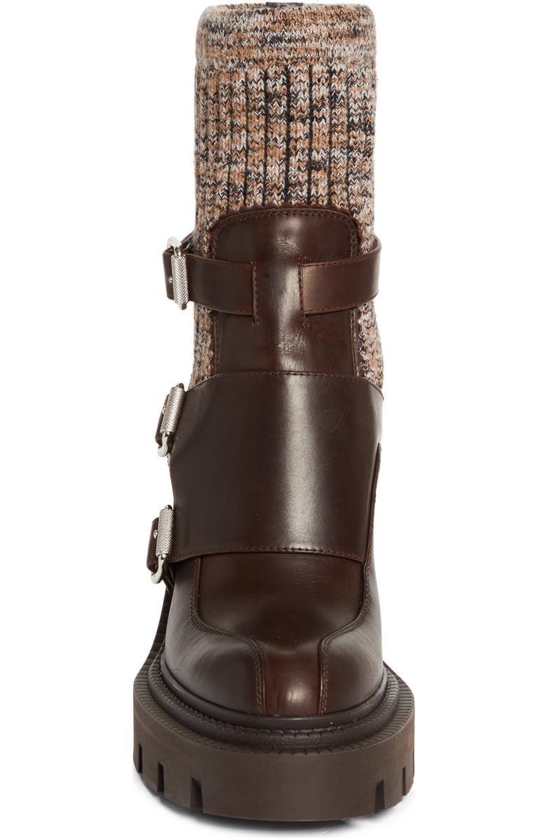 Christian Louboutin Cortinetta Chelsea Boot, Alternate, color, Version Cafe