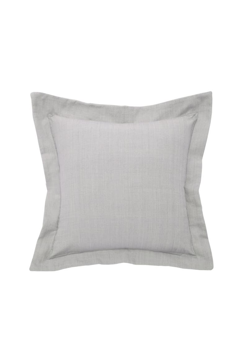 Boulder Flange Accent Pillow, Main, color, Gray