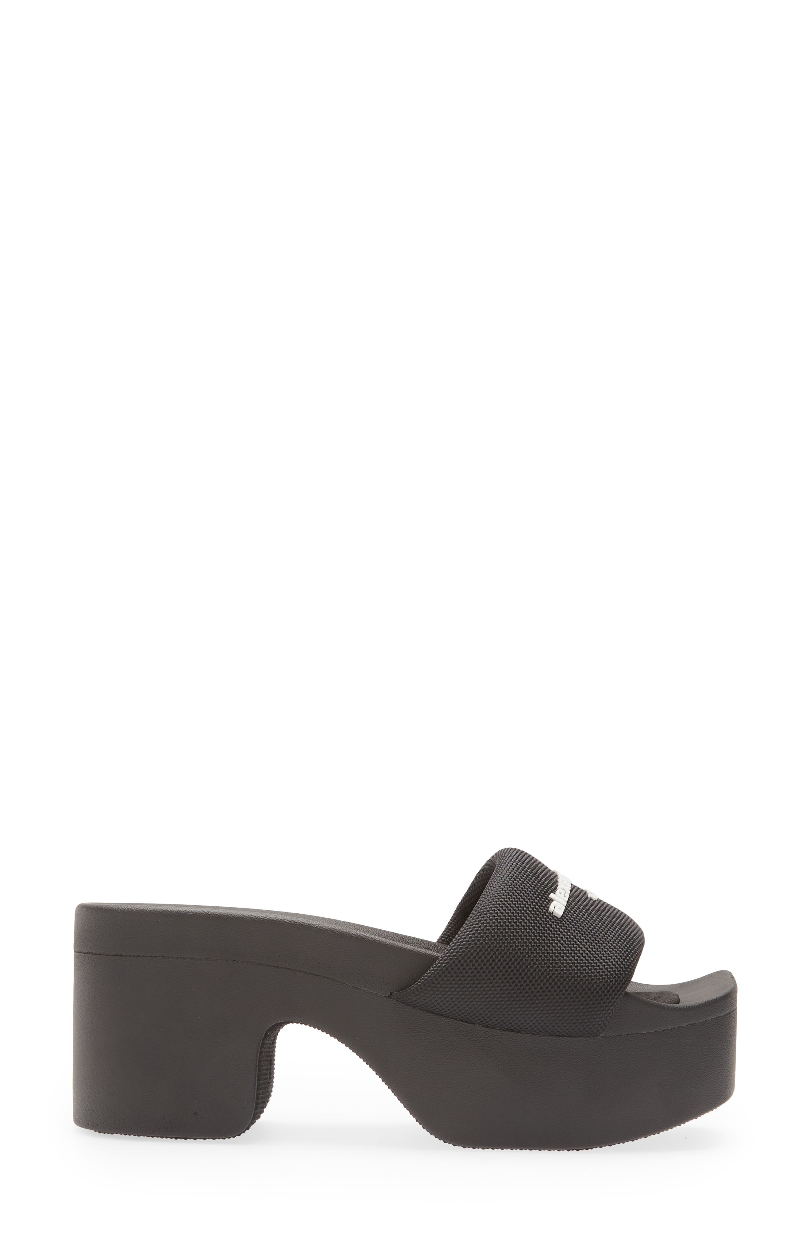 Alexander Wang Platform Slide Sandal, Alternate, color, 