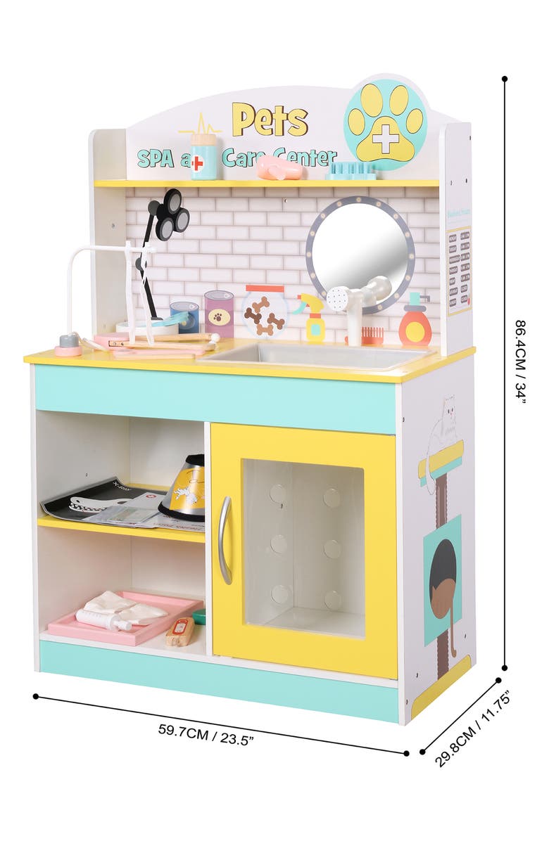 Teamson Kids Little Helper Vet Clinic Playset, Alternate, color, 