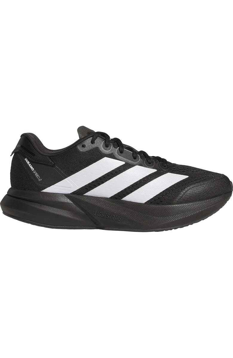 adidas Duramo Speed 2 Sneaker, Alternate, color, Core Black/ Ftwr White/ Carbon
