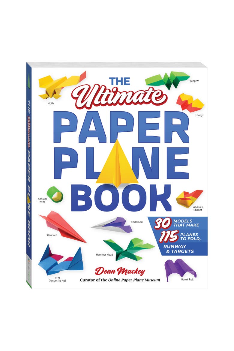 Ultimate Paper Plane Book, 352 Pages, Step by Step Project Instructions, Main, color, Multicolored