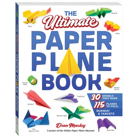 Ultimate Paper Plane Book, 352 Pages, Step by Step Project Instructions