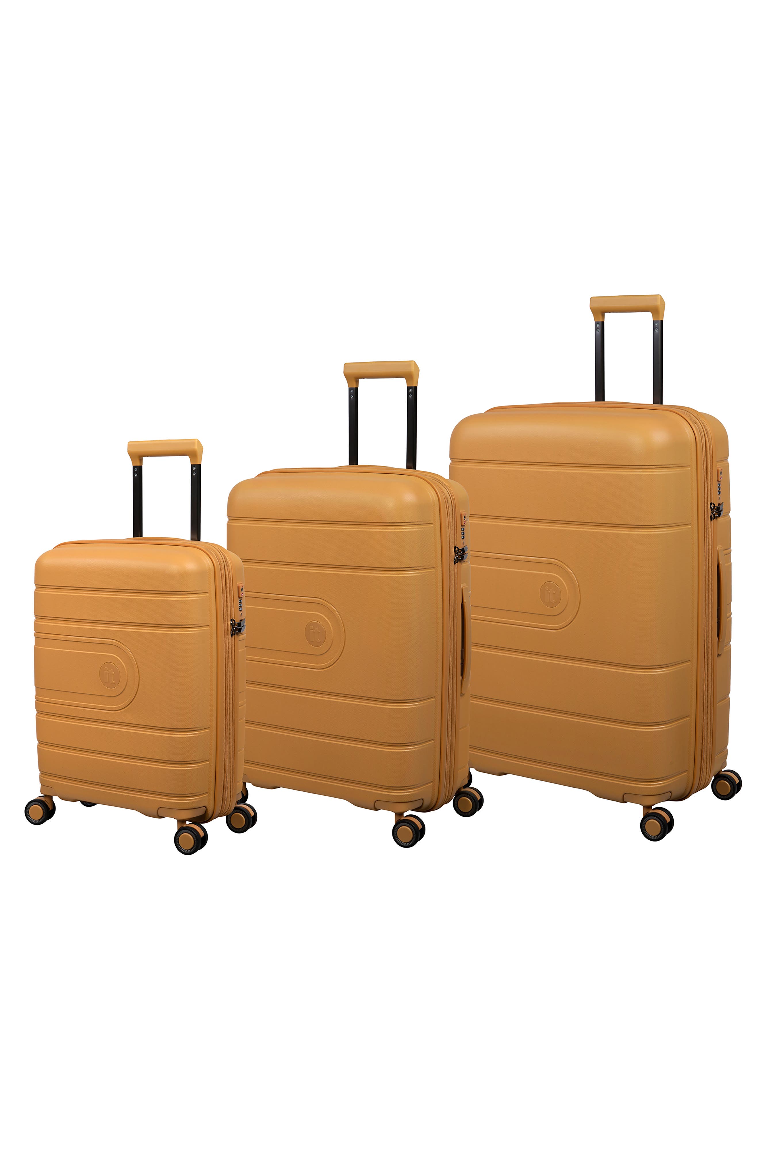 IT LUGGAGE ECO-Tough 3-Piece Hardside Spinner Set, Main, color, 