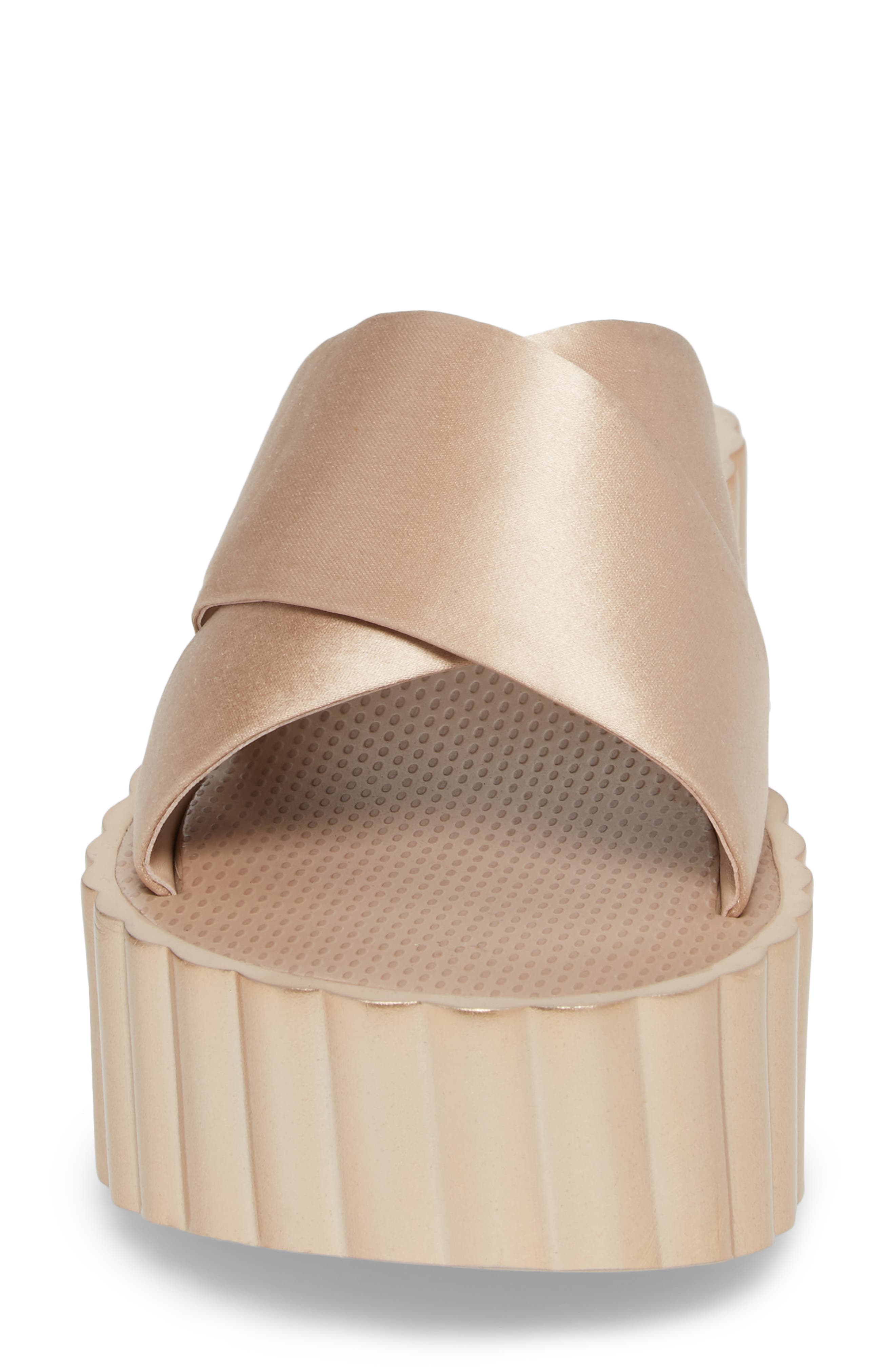 Tory Burch Scallop Platform Sandal, Alternate, color, 