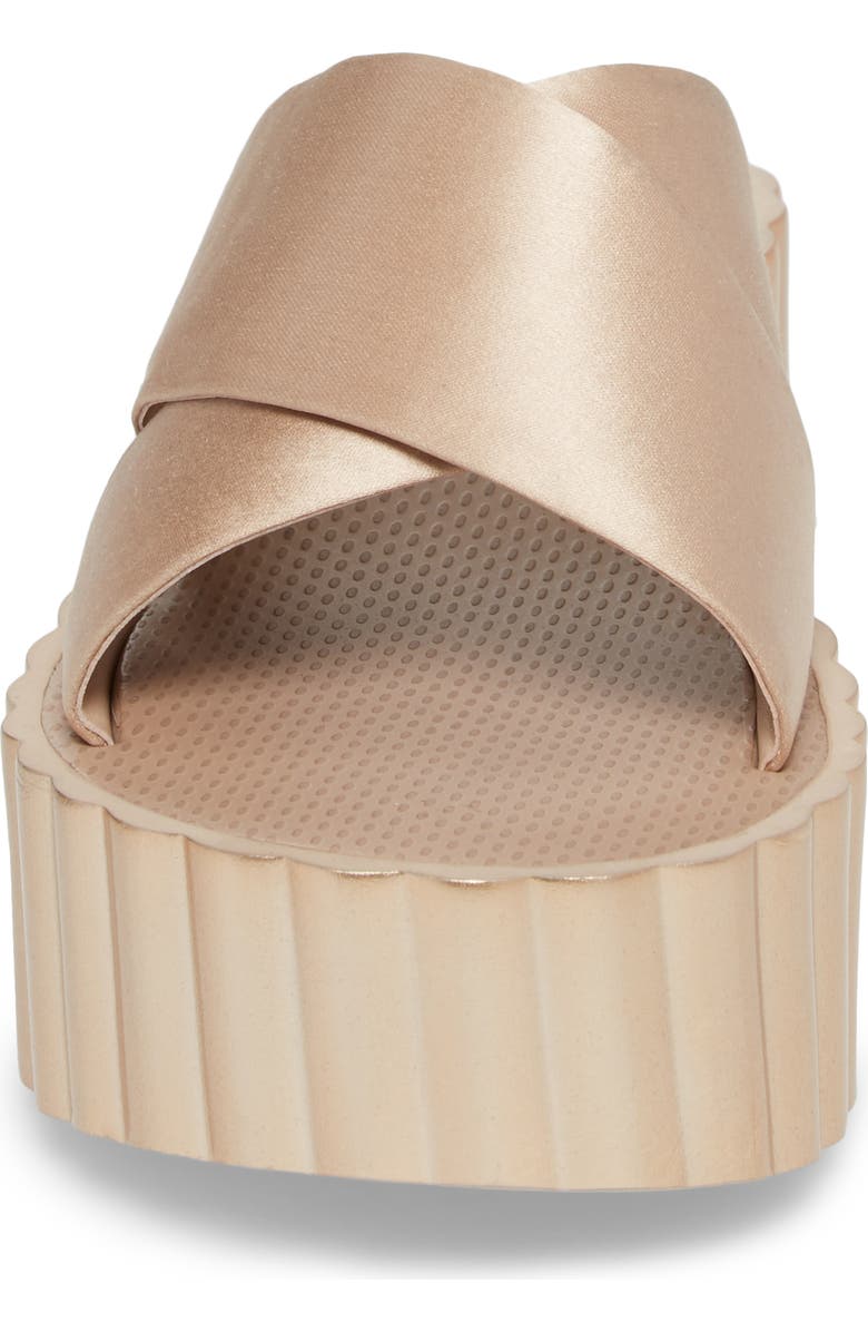 Tory Burch Scallop Platform Sandal, Alternate, color,