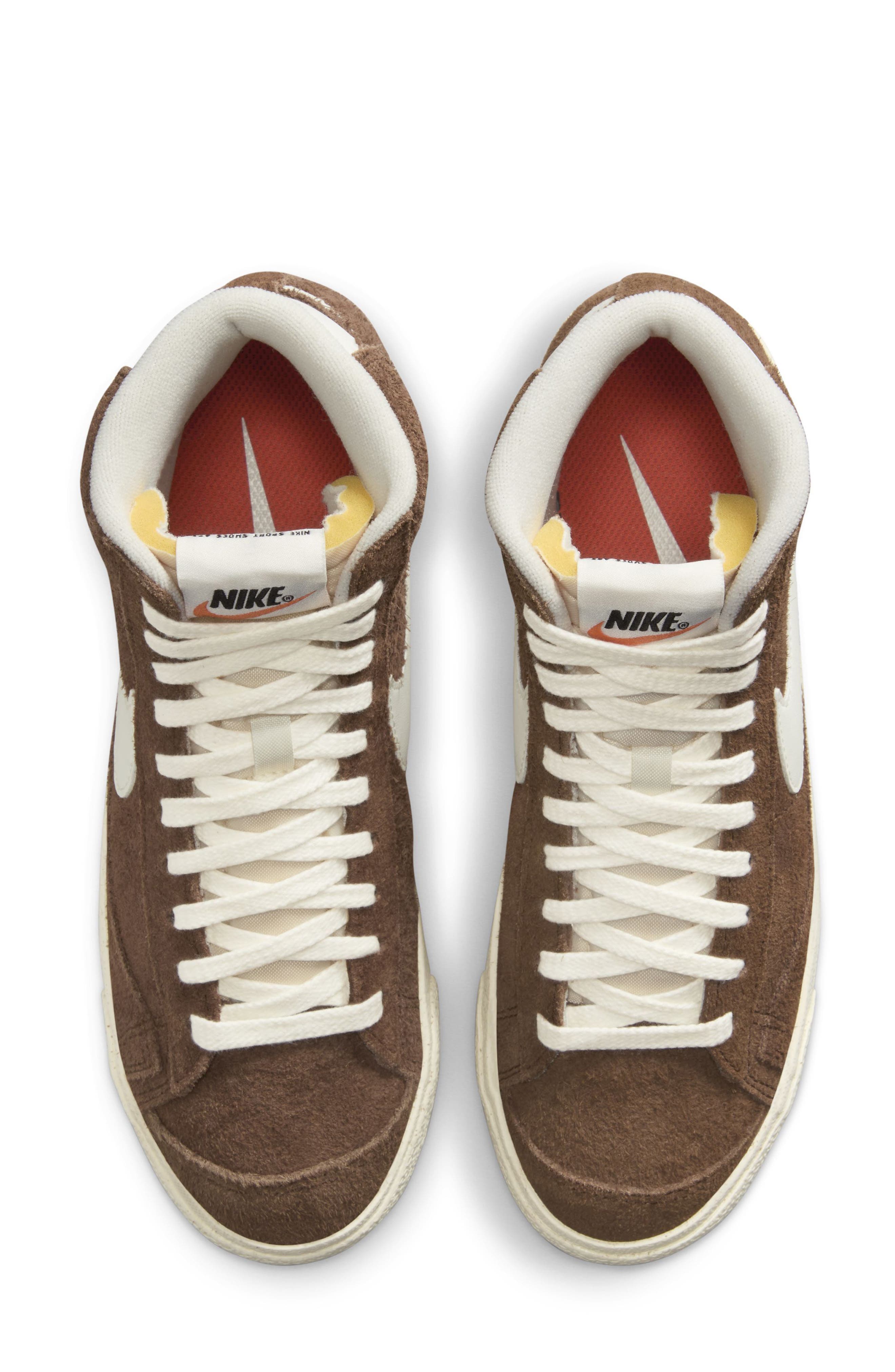 Blazer Mid '77 Vintage Sneaker, Alternate, color, CACAO/ COCONUT/ BLACK