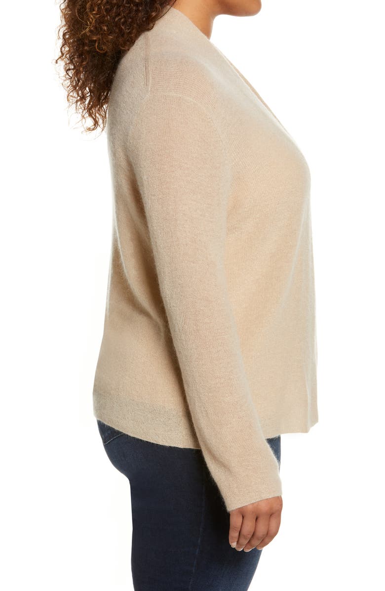Vince Wool & Mohair Blend Open Cardigan, Alternate, color,