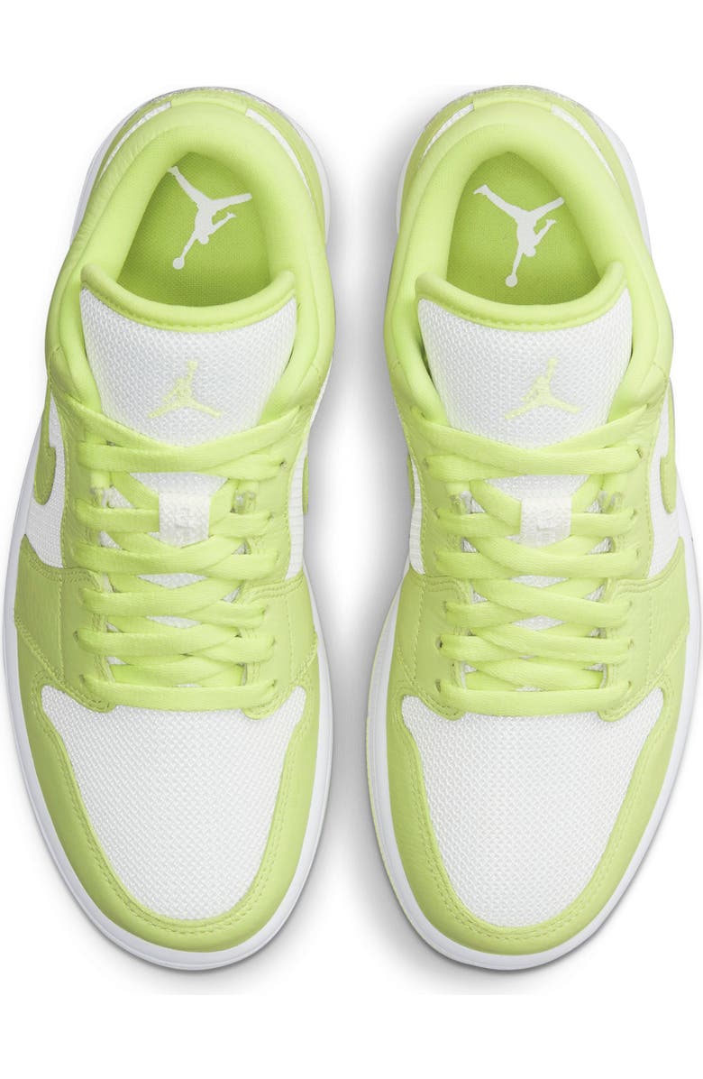 Jordan Nike Air Jordan 1 Low SE Sneaker, Alternate, color, White/ Limelight