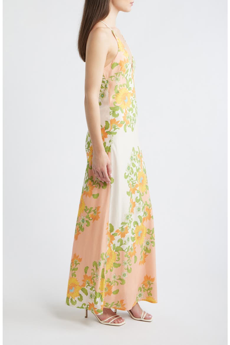 Haruki Floral Racerback Maxi Dress, Alternate, color, SPRING FLORAL
