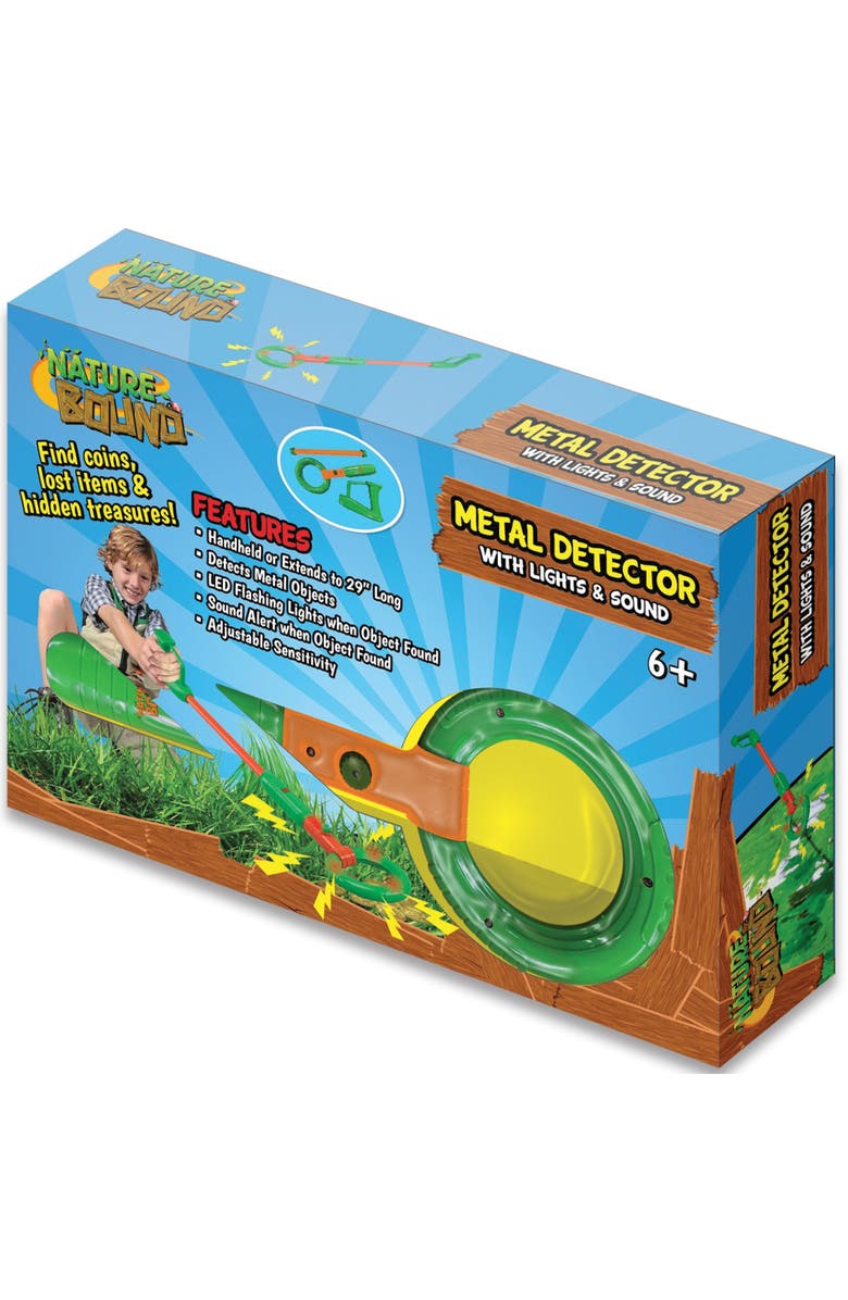 Nature Bound Metal Detector, Greenorange Toy Treasure Finder For Kids 6+, Alternate, color, 