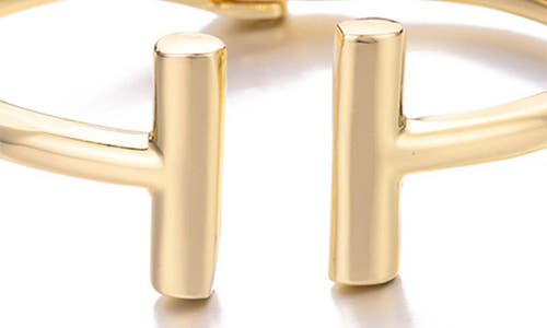 Adornia Bar Cuff Bracelet In Gold