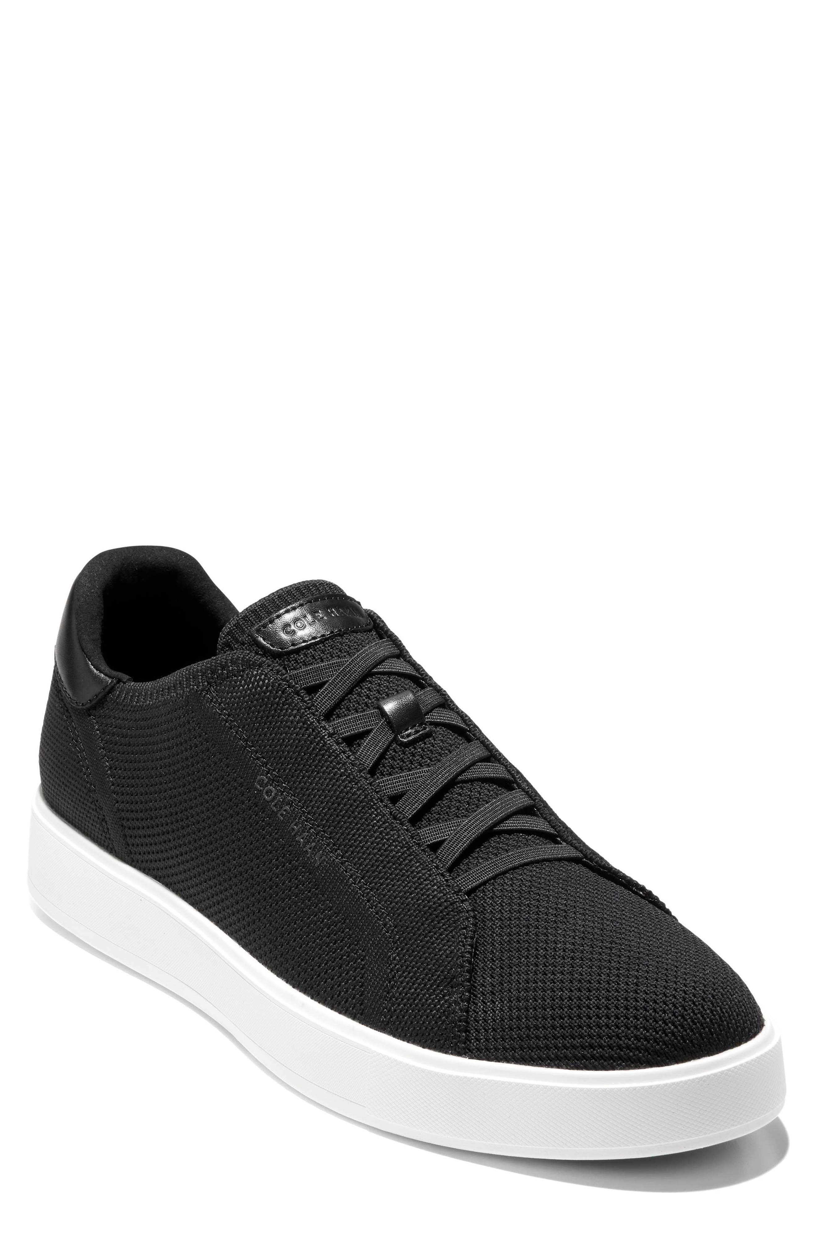 GrandPro Luxe Slip-On Stitchlite™ Knit Sneaker, Main, color, BLACK / WHITE