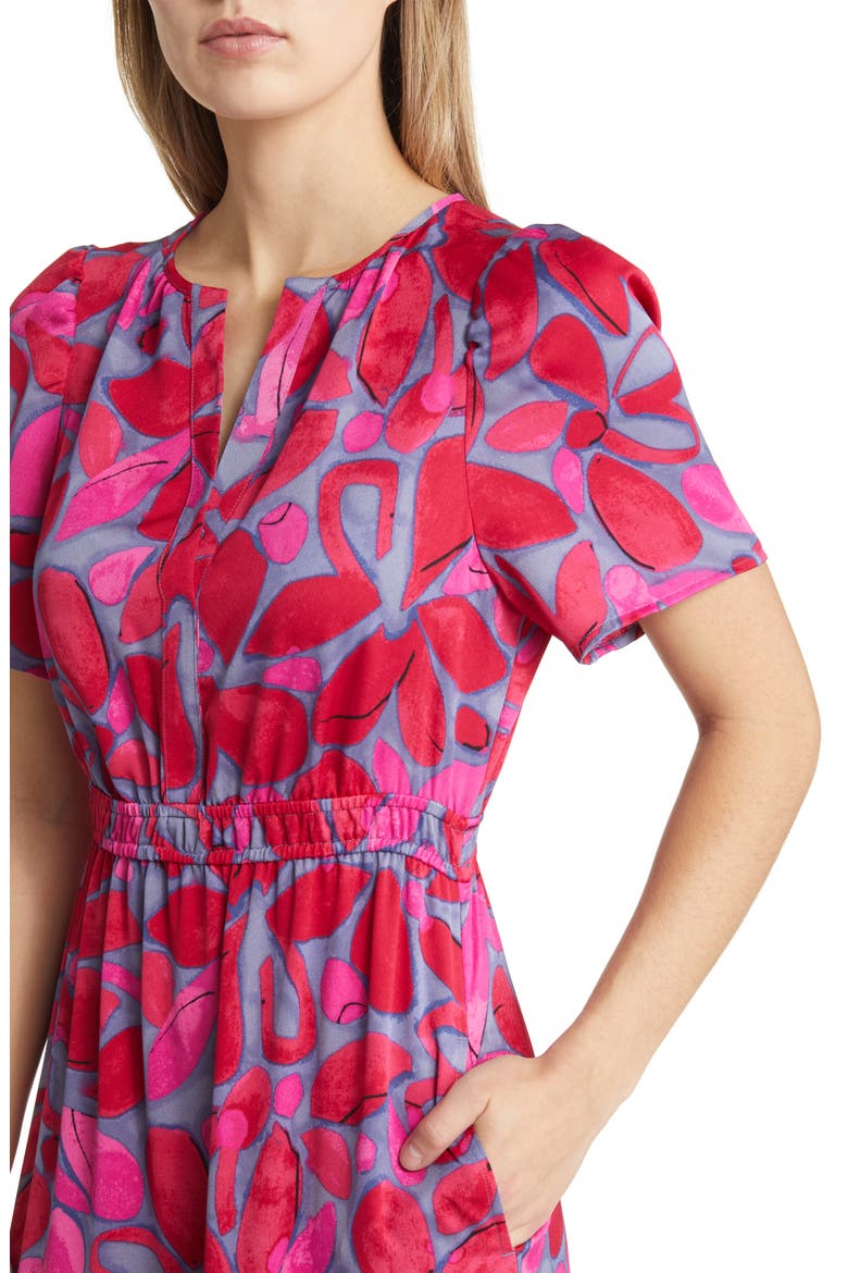Happy Splash Dress, Alternate, color, PINK MULTI
