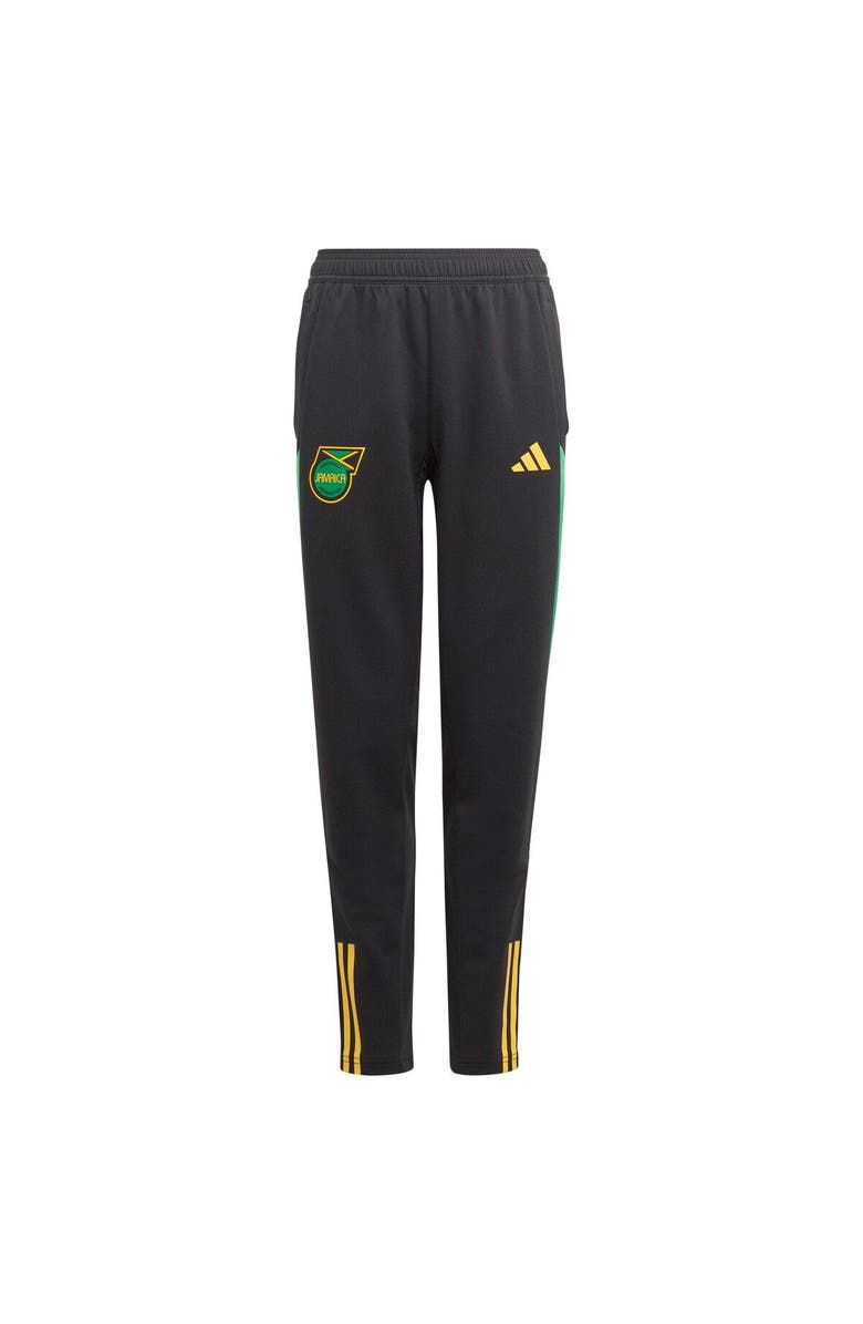 adidas Youth adidas Black Jamaica National Team Training Pants, Alternate, color, 