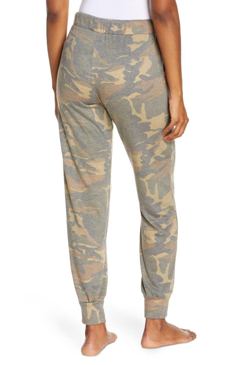 Project Social T Lovin Camo Print Joggers, Alternate, color, 