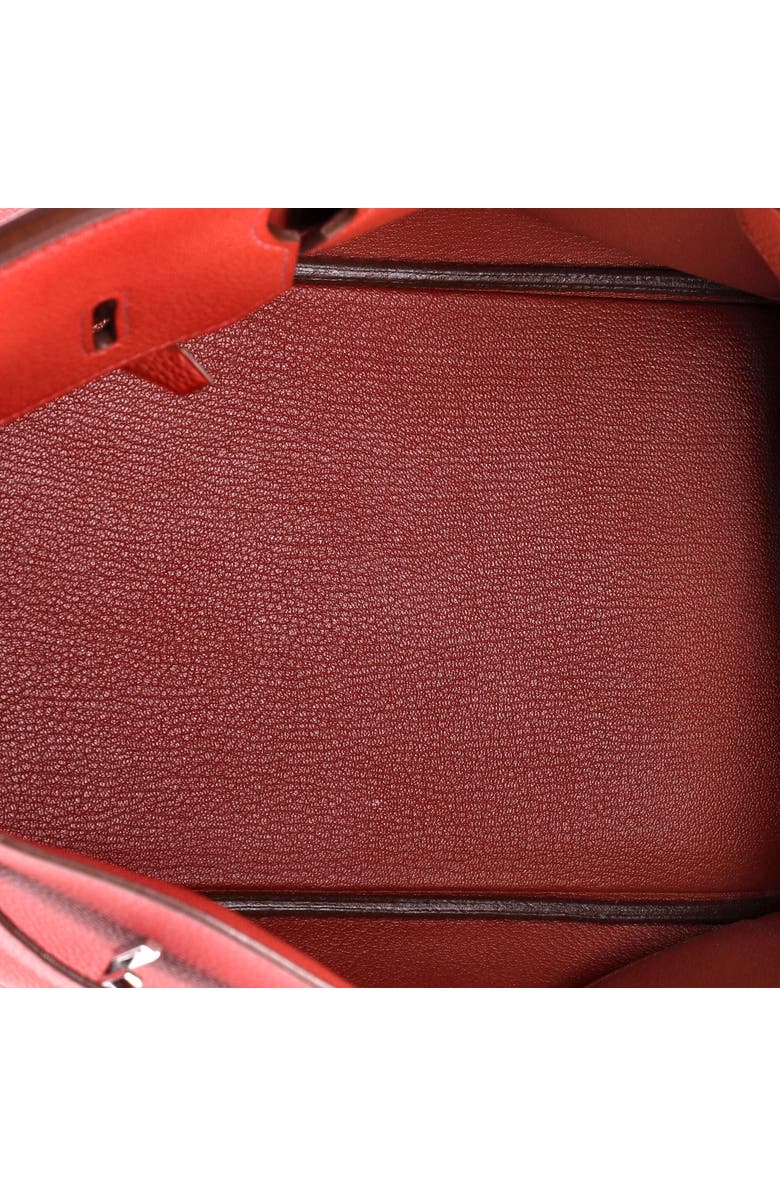 Pre-Owned Hermes Birkin Handbag Red Togo with Palladium Hardware 35, Alternate, color, Rouge Casaque