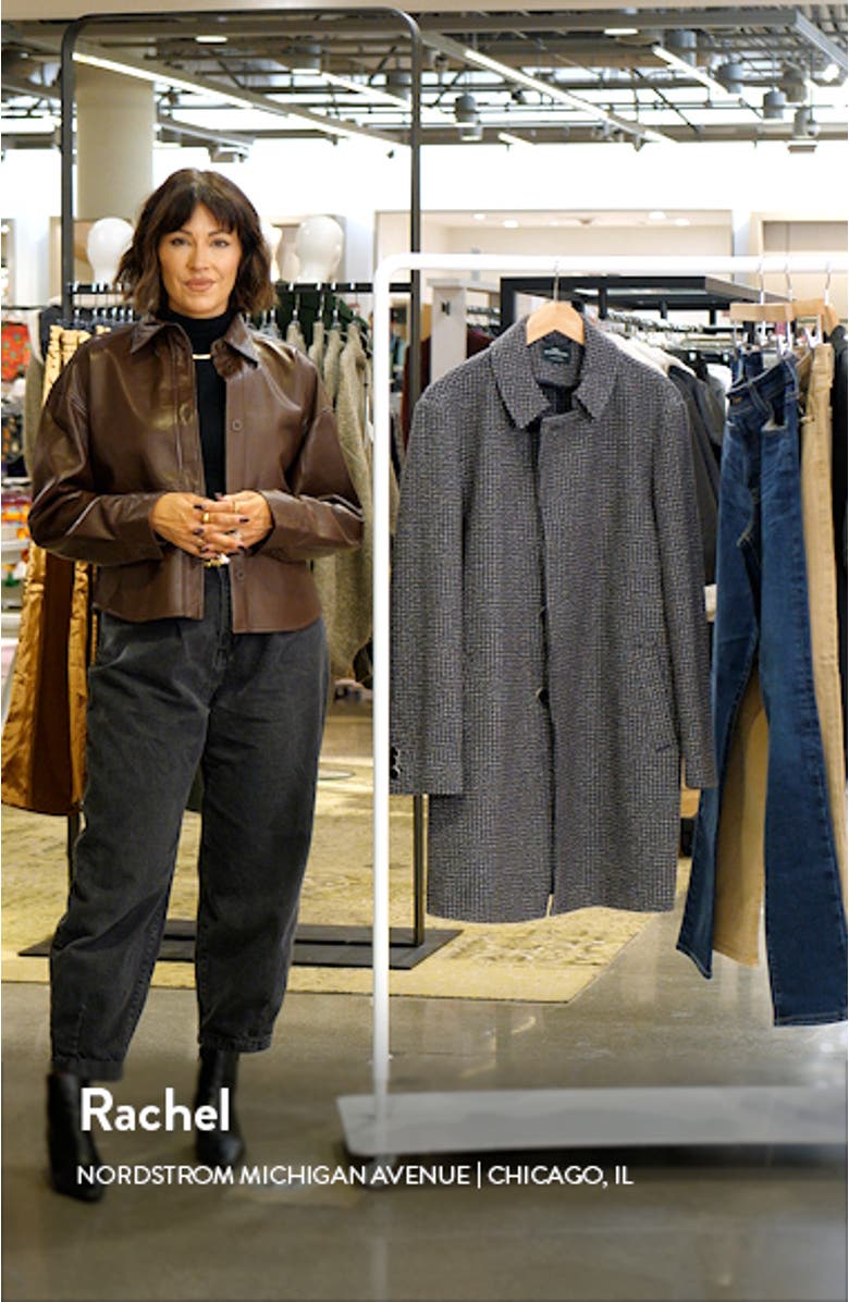 Hundalee Houndstooth Overcoat, sales video thumbnail
