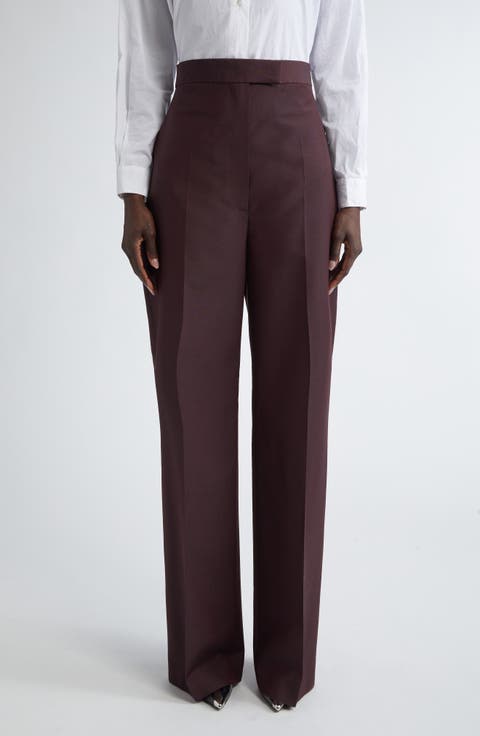 Women's 100% Wool Wide-Leg Pants | Nordstrom