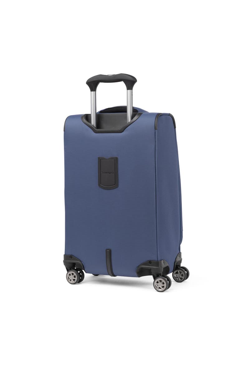 Walkabout 6 Compact Softside 20" Carry On Spinner Luggage, Alternate, color, Ocean Blue