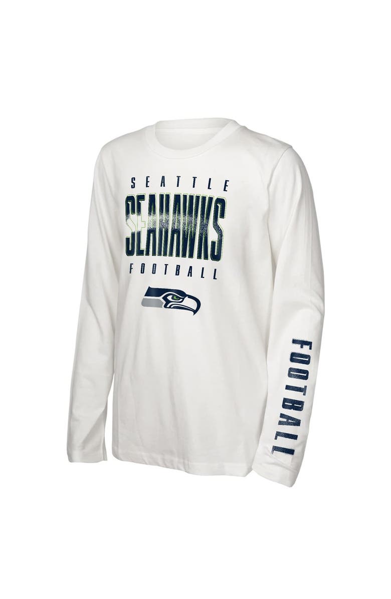 Outerstuff Youth Outerstuff Seattle Seahawks The Mix Combo T-Shirt Set, Alternate, color, College Navy