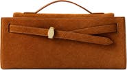 Veronica Beard Dash Suede Clutch