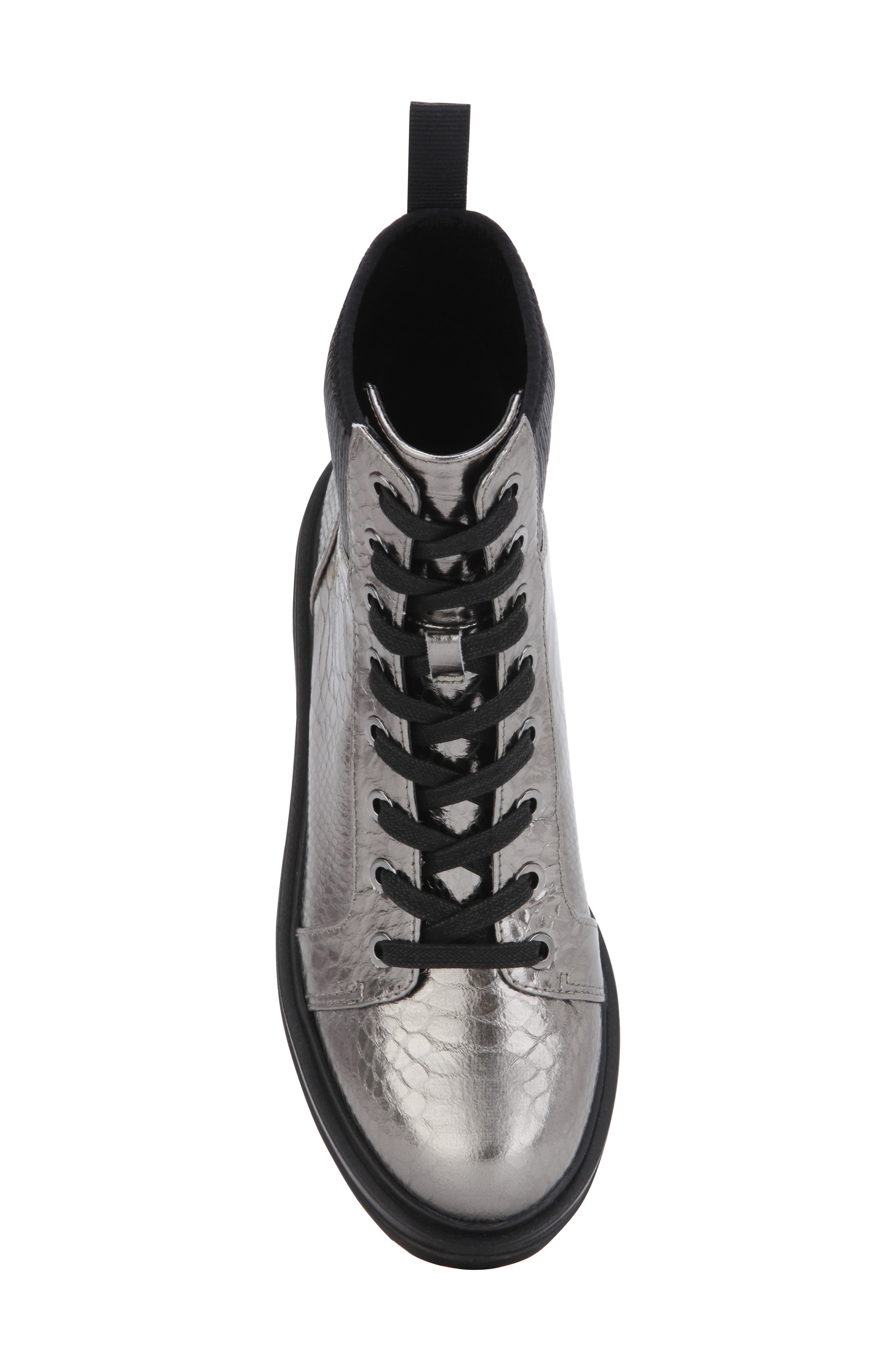 Rhode Waterproof Bootie, Alternate, color, GUNMETAL LEATHER