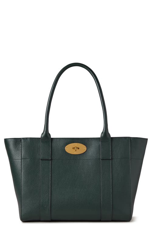 Mulberry Bayswater 9 to 5 Leather Zip Tote in Mulberry Green  product