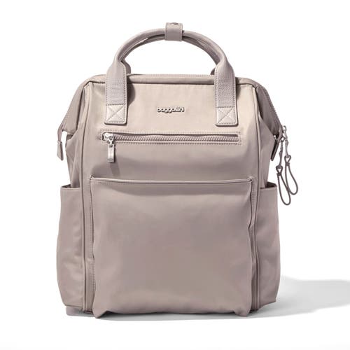 Baggallini Soho Laptop Backpack In Moonrock Twill
