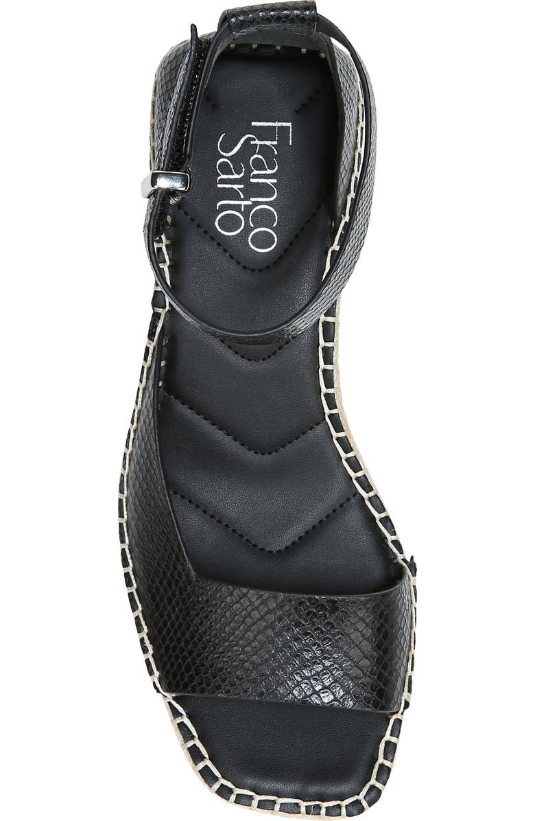 Franco Sarto Camera Espadrille Wedge Sandal, Alternate, color,