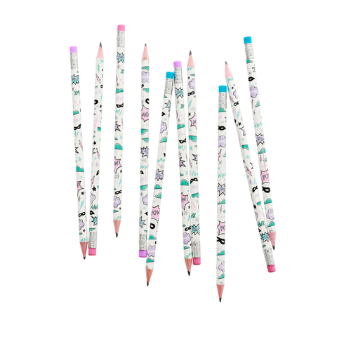 Girl Power Pencil Set