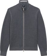 Theory Gary Front Zip Cardigan