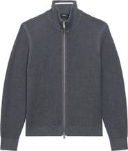 Theory Gary Front Zip Cardigan