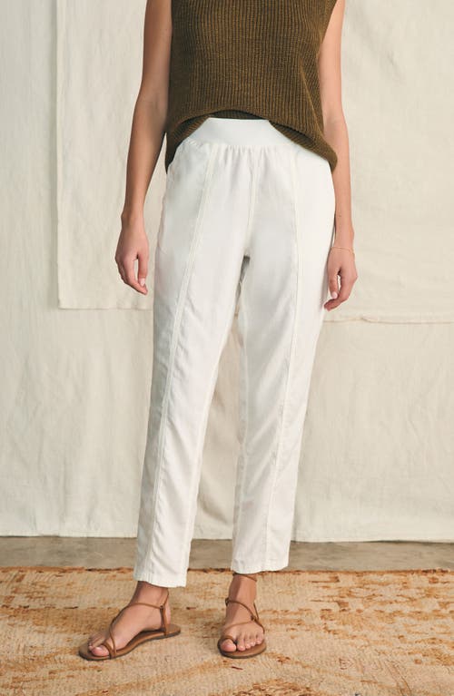 Faherty Arlie Pull-on Tapered Leg Pants